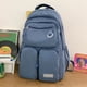 thumbnail image 5 of Mochila Informal para Estudiantes Mochilas Escolares Gran Capacidad para (azul), 5 of 9