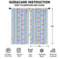 thumbnail image 2 of Blackout Kids Curtains,Blue Background Dinosaur Pattern Childrens Insulated Curtains Set Of 2,Bedroom Essentials,Toddler Room Decor 42"x84", 2 of 5