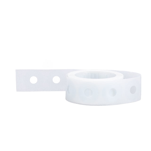 Reinforcement Labels, 4 Rolls Hole Punched Pages Reinforcement Labels PVC Practical Flexible Sticker for Photo Albums