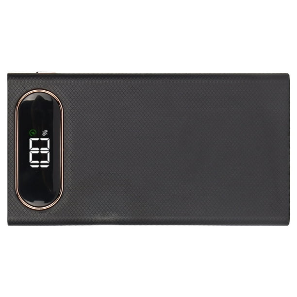 Banco de energía portátil DIY L12 22,5 W 12 x 18650 Caja de almacenamiento de batería sin soldadura Pantalla LCD