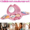 thumbnail image 3 of Caja De Maquillaje Profesional De Princesa, Juego De Maquillaje Lavable Para Niños Reales, Juguetes Para Jugar A Las Casitas Noticed FN003144-00, 3 of 6