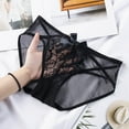 thumbnail image 2 of Womens Sexy Underwear Lace Panties High Waisted Plus Size Ladies Brief For Women, 2 of 2