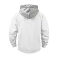 thumbnail image 6 of Sweatshirts for Men Hooded Quarter Zip Loose Pullover Winter Casual Patchwork Long Sleeve Sweatshirt with Pockets Daily Casual Athletic Wear, 6 of 7