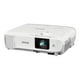 Epson 107 PowerLite - Projecteur 3LCD - portable - 3500 lumens (blanc) - 3500 lumens (couleur) - xga (1024 x 768) - 4:3 - lan - avec 2 Ans de Programme d'Entretien Routier Epson – image 1 sur 6