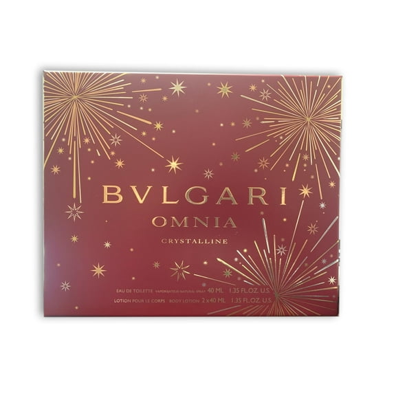 Omnia Crystalline by Bvlgari, 3 Piece Gift Set for Women