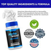 Alpha Boost Support Formula Pills Advanced Alphaboost Supplement 30 Servings