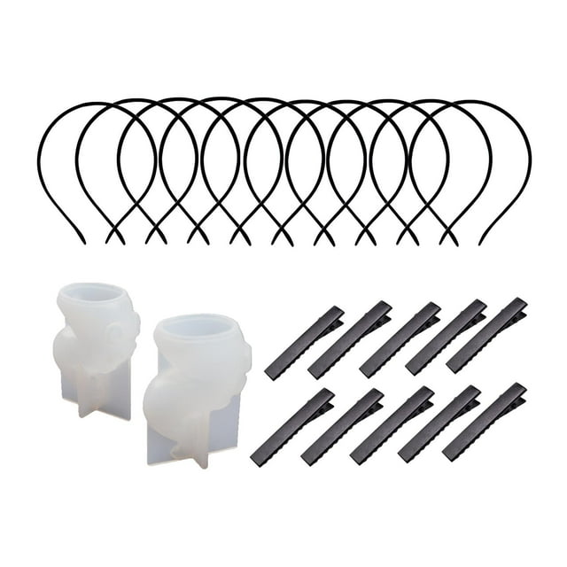 Moldes de resina de silicona, moldes de silicona para fundición de joyas de resina, moldes para manualidades Serie 1