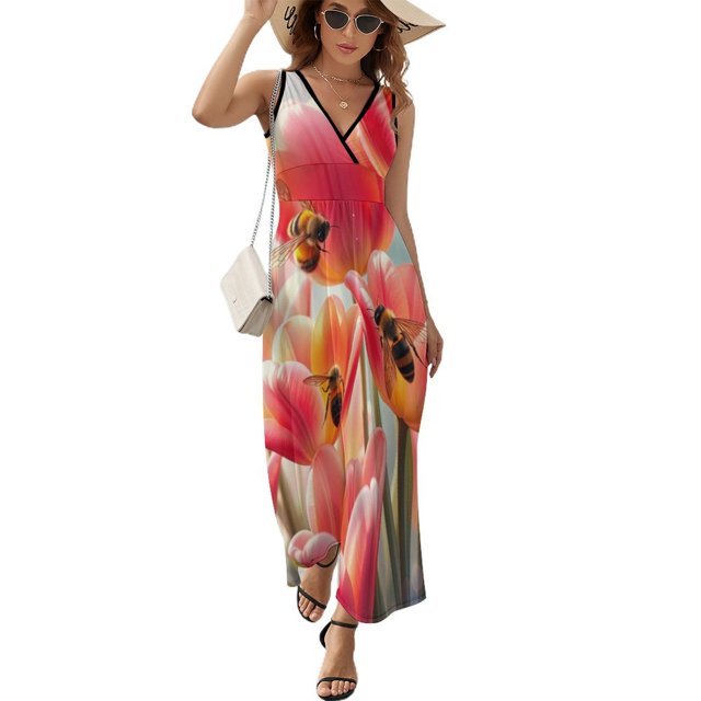 Tulip Vestido Sin Mangas , Vestidos De Lujo Para Ocasiones Oficiales