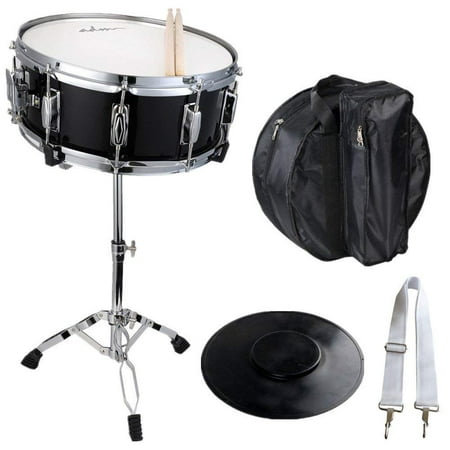 ADM Student Snare Drum Set with Case, Sticks, Stand and Practice Pad (Best Drum Kits 2019)