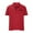 Red, variant on ZCFZJW Men's Classic Fit Short Sleeve Solid Soft Cotton Polo Shirt Lightweight Casual Lapel Collar Button up V Neck Henley Shirts Tops Blue XXXL