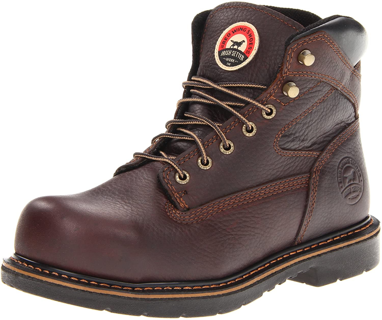 red wing irish setter steel toe boots