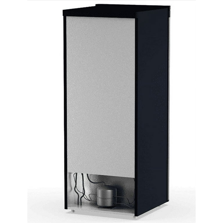 N-O Upright Freezer 6.5 cu ft, Stainless Platinum, Silver