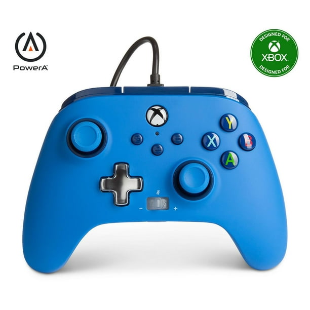 PowerA Enhanced Wired Controller for Xbox Blue; gamepad, wired video