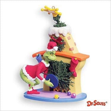 HE'S A MEAN ONE DR SEUSS 2007 HALLMARK KEEPSAKE ORNAMENT QXI7217 HE'S A MEAN ONE DR SEUSS 2007 HALLMARK KEEPSAKE ORNAMENT QXI7217