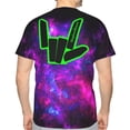 thumbnail image 2 of Share The Love T Shirt for Men Women, 3D Print T-Shirts, Casual Short Sleeve Tee, Crew Neck, 2 of 9