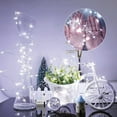thumbnail image 6 of EEEkit 6.6' Indoor Outdoor Fairy String Light 20 LED Battery Operated Waterproof - 12 Pack, White, 6 of 8