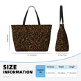 thumbnail image 4 of Fotbe Color Music Bolsa de Viaje para Playa - Resistente al Agua, Bolsa Tote de Gran Capacidad y Ligera con 7 Bolsillos para Mujeres y Hombres, 4 of 7