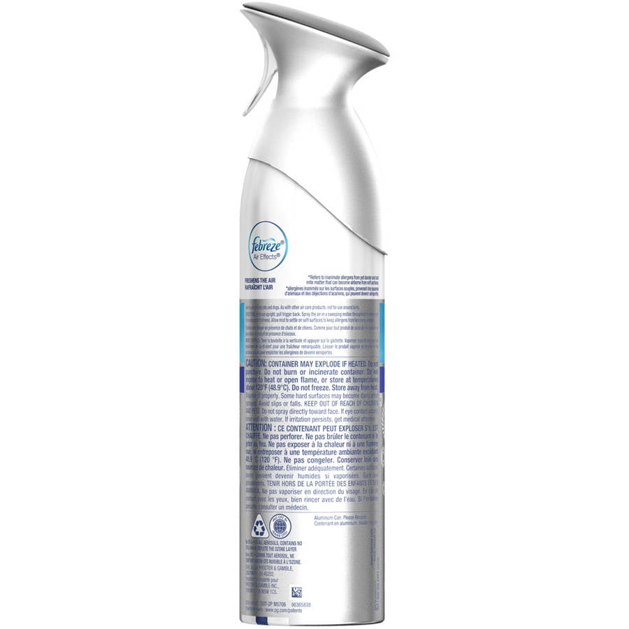 Febreze Air Effects Allergen Reducer Air Refresher - Soft & Light - 9.7 oz