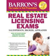 Pre-Owned Barron's Real Estate Licensing Exams (Paperback 9781438007458) by Jack P Friedman, J Bruce Lindeman
