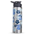 thumbnail image 1 of Silver Buffalo - Botella de agua de acero inoxidable LO0189ST Disney Lilo and Stitch, 25 onzas, 1 of 8