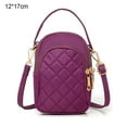 thumbnail image 2 of Bolso bandolera ligero, moderno y versátil. Morado., 2 of 5