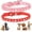 Mix3, variant on Small Dog Collar with Rhinestone, 2-Pack Bling Cat Collar Glitter Diamond Jewelry Crystal Girl Puppy Collar for XXS XS Small Medium Female Dogs & Kitten