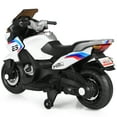 thumbnail image 3 of Costway Motocicleta eléctrica para niños de 12 V con ruedas de entrenamiento y luz blanca, 3 of 4