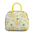 thumbnail image 2 of Pineapple Aesthetic Lunch Bag - Insulated & Portable Thermal Lunch Box, Leakproof & Sturdy Build - Floral Tropical Design for Women, 2 of 5