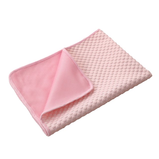 CSChome Pet Cooling Mat Self Cooling Pet Ice Pad - Soft Washable Dog Mat, 3D Massage Bumps, Scratch-resistant