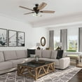 thumbnail image 4 of Prominence Home 51017 Marston Rustic Farmhouse Ceiling Fan, 52, Oil Rubbed Bronze, 4 of 4