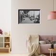 thumbnail image 3 of Historic Framed Print, The portals of the market of San Marcos, 17-7/8" x 21-7/8", 3 of 9