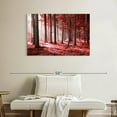 thumbnail image 2 of Elephant Stock Red Forest Sunlight Wall Art - Horizontal Canvas Wall Art - Living Room Wall Decor - Nature Canvas - Brown And Gray Decor - 39" x 26", 2 of 8