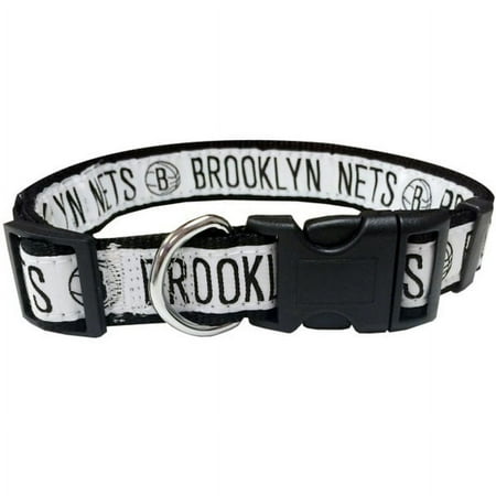 UPC: 0849790020467 | Brooklyn Nets Pet Collar By Pets First – Medium