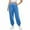 BU, variant on Inleife Womens Solid Color Drawstring Furry Pants Casual Warm Wide-Leg Cuffed Warm Trousers