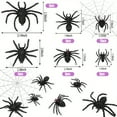 thumbnail image 3 of Plastic Spiders, 40PCS Black Realistic Plastic Fake Scary Spiders For Halloween Prank Props Halloween Plastic Spider Large And Small Fake Spider, 3 of 5