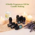thumbnail image 3 of Kit para hacer velas SAEUYVB con calentador de cera digital y cera de soja, 3 of 7