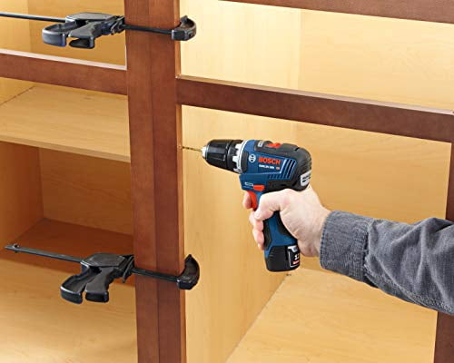 BOSCH GXL12V-220B22 12V Max 2-Tool Brushless Combo Kit with 3/8 In. Drill/Driver, 1/4 In. Hex Impact Driver and (2) 2.0 Ah Batteries