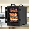 thumbnail image 1 of Contenedor aislado para comida Costway 77 L Portátil Negro 61,5 x 41,5 x 63 cm, 1 of 10