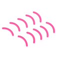 thumbnail image 2 of Tiras de silicona para extensión de pestañas postizas Sunnimix Color Rosa 4 piezas, 2 of 8