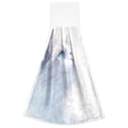 thumbnail image 2 of 2 Pieces Bathroom Towels Kitchen Towels Velcro Hand Wipes Dish Cloths & Dish Towels Washroom Towels Face Towel Hand Wipes Cute White Ragdoll Cat, 2 of 7