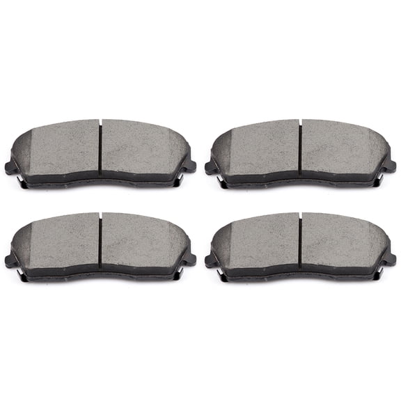 ECCPP 4PCS Ceramic Brake Pads Fits 2005-2010 for Chrysler 300 3.5L 2005-2008 for Dodge Magnum 2.7L Front Left and Right