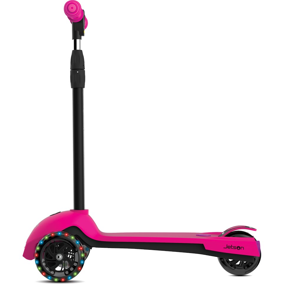 Jetson Mist Kick Scooter with LED LightUp Wheels, Pink