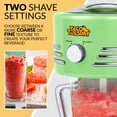 thumbnail image 3 of Taco Tuesday Retro Frozen Beverage Station, 40 oz Slushie Machine and Drink Mixer with 2 Shave Settings, Lime Green, 3 of 6