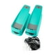 thumbnail image 3 of Stepper de ejercicio Stepper de fitness con bandas de resistencia Stepper de entrenamiento doméstico Azul, 3 of 8