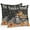 Black, variant on Outdoor Waterproof Pillow Covers Halloween Pumpkin Ghost Face Witch Hat Crow Decorative Throw Pillow Protectors,Spiders Web Purple Mist Pillowcase Cushion Cases for Patio Sofa Garden,16x16in,2 Pack