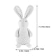 thumbnail image 5 of Figura de conejo de Pascua, muñeco de conejo, adorno de conejo de dibujos animados, decoración de escritorio, 5 of 5