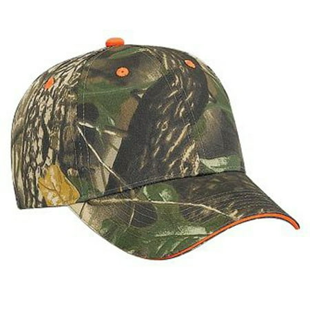 Low Profile Sandwich - Otto Cap Camouflage Cotton Twill Sandwich Visor Low Profile Style Caps - Hat / Cap for Summer, Sports, Picnic, Casual wear and Reunion etc