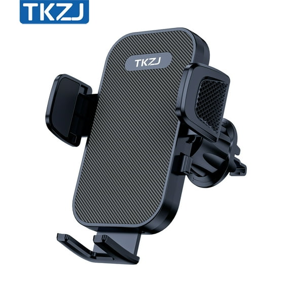 TKZJ Cell Phone Holder for Car with Hook Clip Air Vent Car Mount 360Â° Rotation Universal Mobile Phone Mount Black