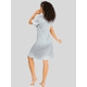 thumbnail image 3 of Set De 2 Camisones Para Dormir Mujer Pijama Aesthetic Batas Dama Bluson UNITALLA, 3 of 5