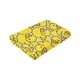 thumbnail image 6 of Kll Fleece Blanket Plush Throw Blanket Ducky Cartoon Animal Yellow,Soft Fuzzy Cozy Flannel Blanket For Couch Sofa Bed.(60"X50"), 6 of 9